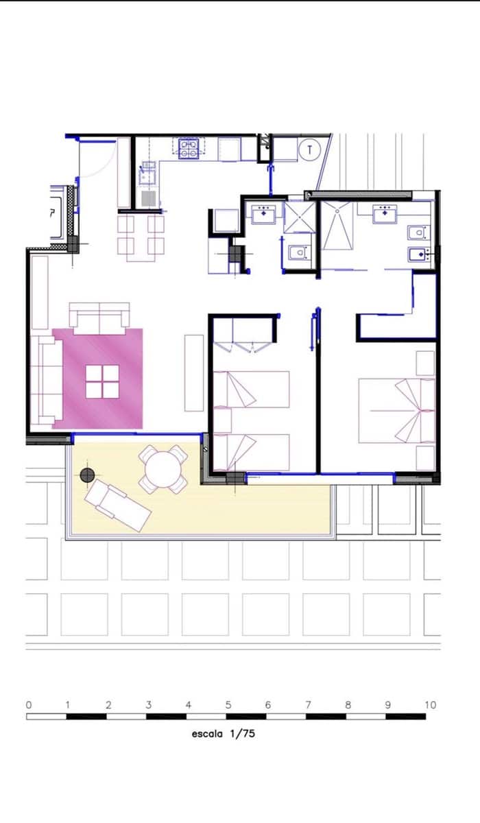 2 bedroom Apartment for sale in Ibiza / Eivissa town with pool garage - € 860,000 (Ref: 9335599)