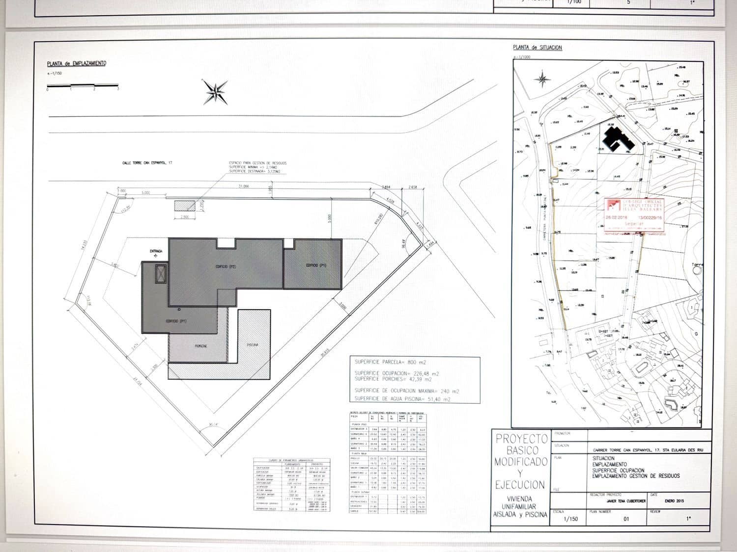Ubebygd land til salgs i Ibiza by - € 1 590 750 (Ref: 9395573)