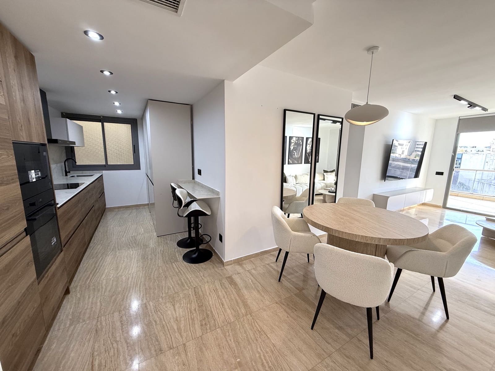 3 Zimmer Wohnung zu vermieten in Ibiza / Eivissa Stadt mit Pool Garage - 6.000 € (Ref: 9976668)