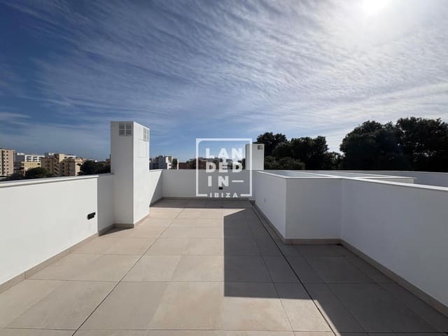 2 chambre Penthouse à vendre à Ibiza ville avec garage - 620 000 € (Ref: 9126263)
