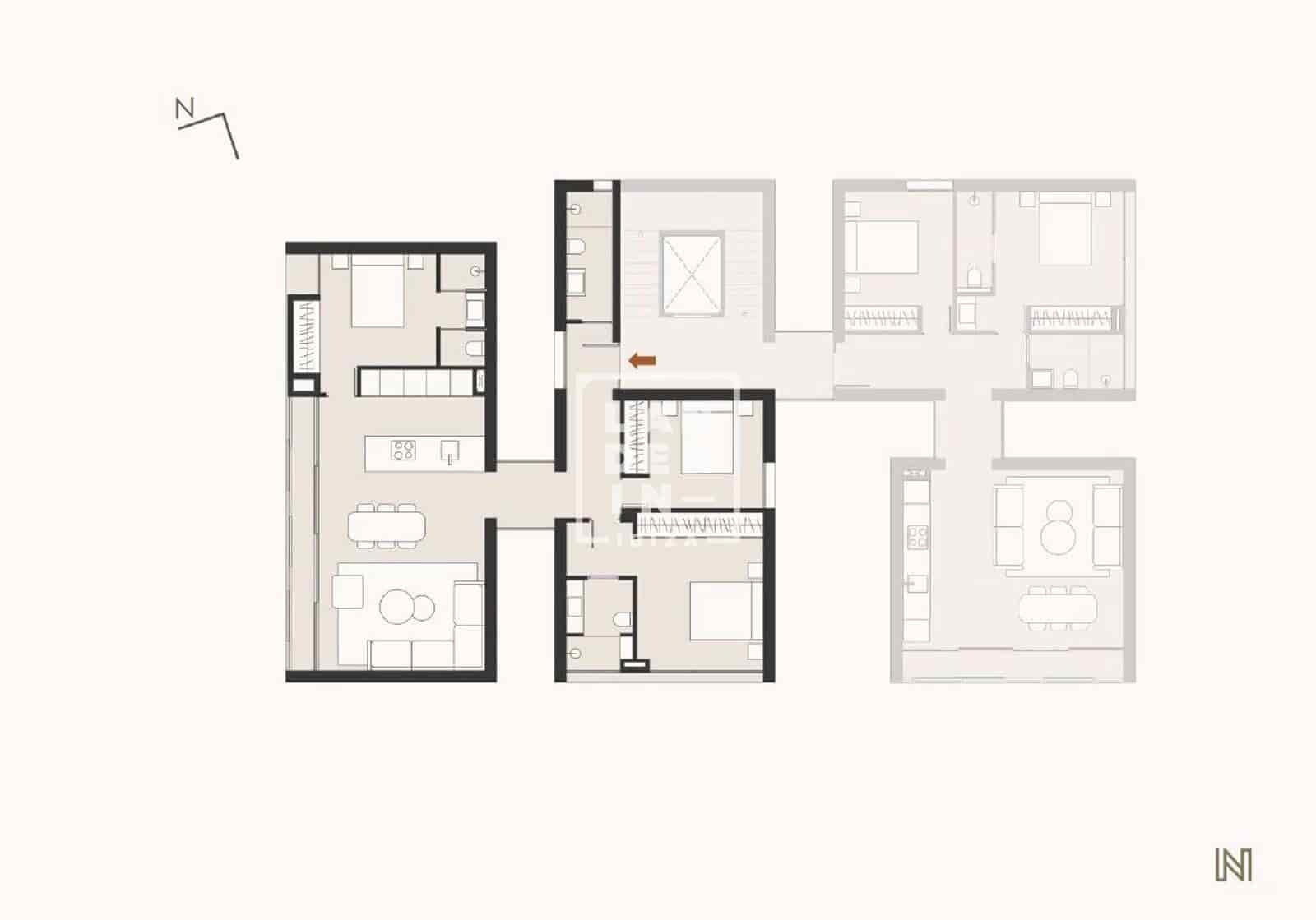 3 soveværelse Lejlighed til salg i Nuestra Senora de Jesus med garage - € 795.000 (Ref: 9127268)
