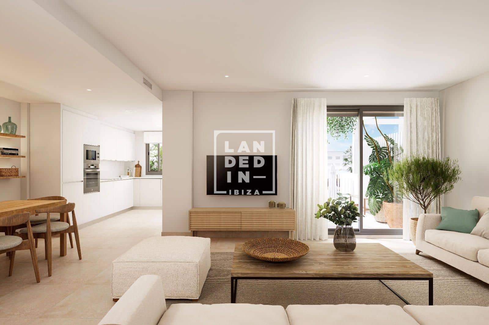 3 bedroom Flat for sale in Ibiza / Eivissa town with pool garage - € 624,000 (Ref: 9127273)