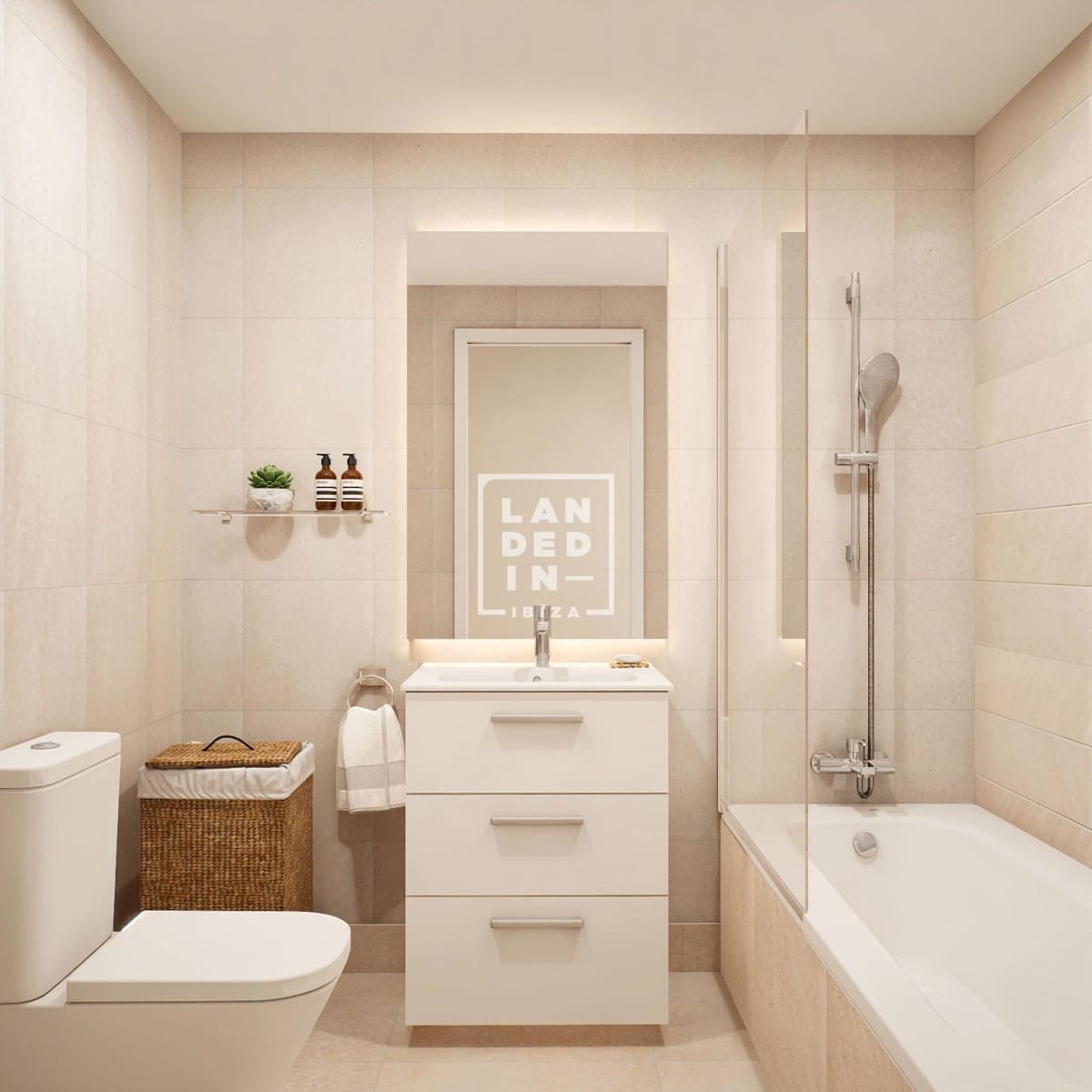 2 soverom Penthouse til salgs i Ibiza by med svømmebasseng garasje - € 698 000 (Ref: 9127275)