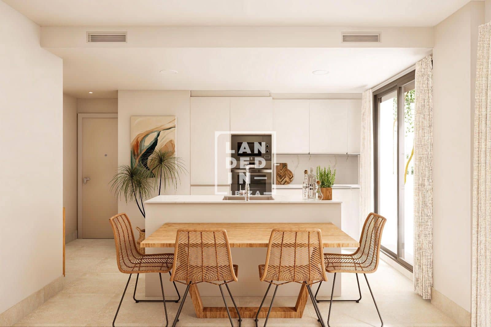 2 soverom Penthouse til salgs i Ibiza by med svømmebasseng garasje - € 698 000 (Ref: 9127275)