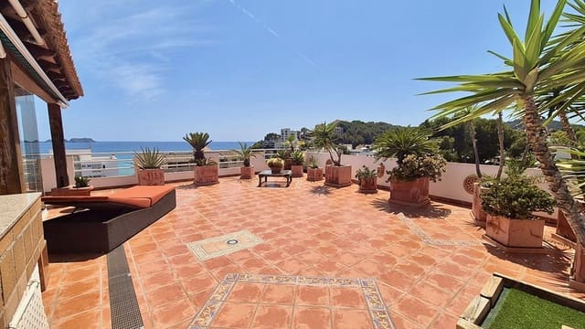 2 soveværelse Penthouse til salg i Peguera / Paguera, Calvià med swimmingpool - € 1.350.000 (Ref: 9136119)