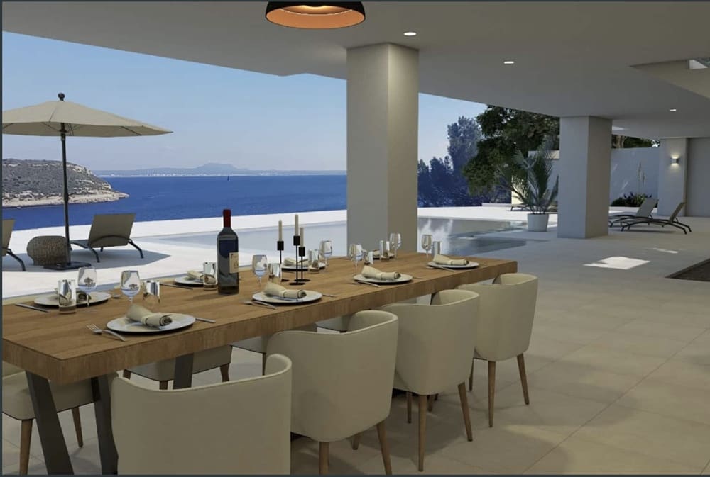 5 camera da letto Villa in vendita in Cala Vinyes / Cala Vinyas / Cala Vinas con piscina - 11.999.000 € (Rif: 9136123)