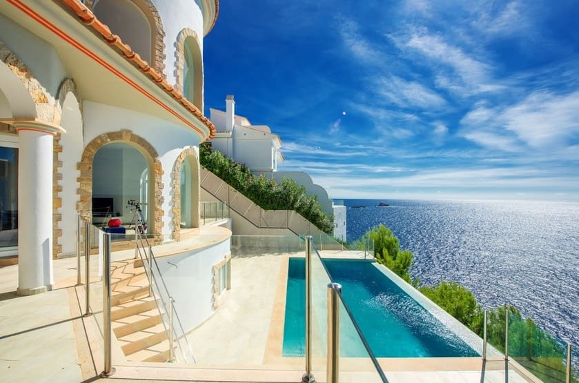 4 sypialnia Willa na sprzedaż w El Toro / Port Adriano z basenem - 3 950 000 € (Ref: 9293812)