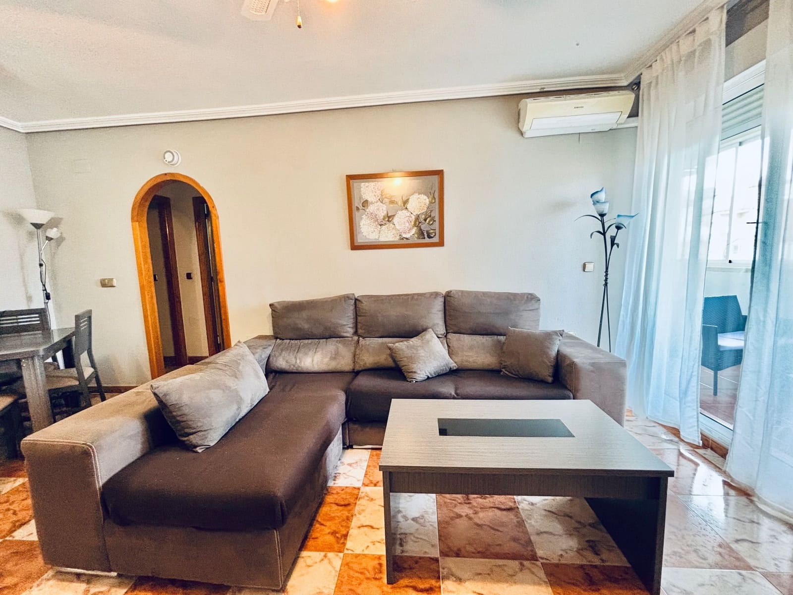 2 quarto Apartamento para arrendar em Orihuela Costa com piscina garagem - 700 € (Ref: 8448064)