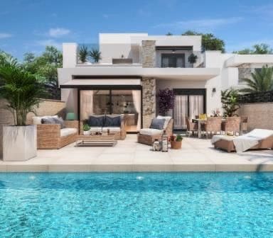 2 soverom Villa til leie i Benijofar med svømmebasseng garasje - € 2 100 (Ref: 9059001)