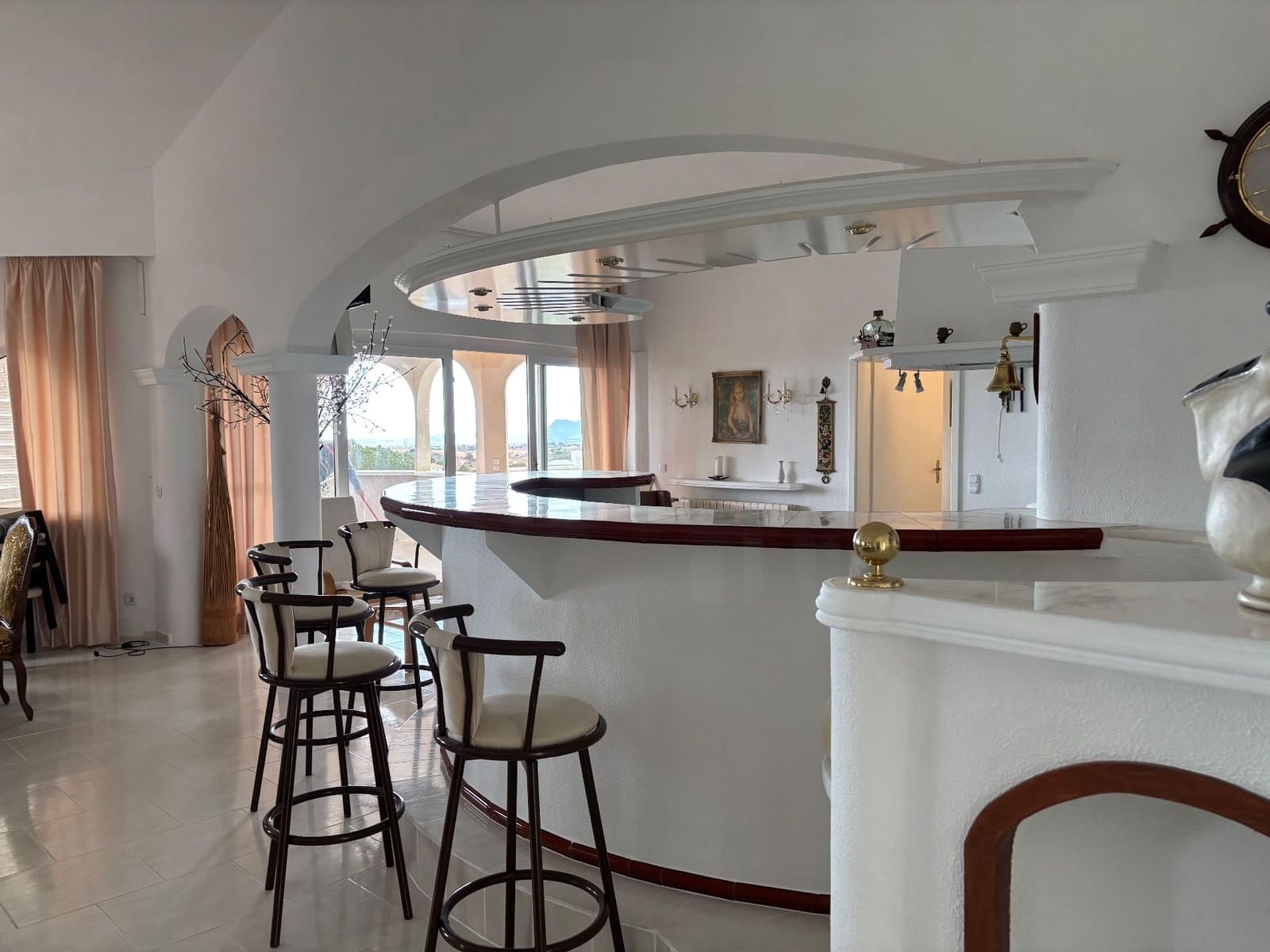 5 camera da letto Villa da affittare in Muchamiel / Mutxamel con piscina garage - 3.000 € (Rif: 9102729)