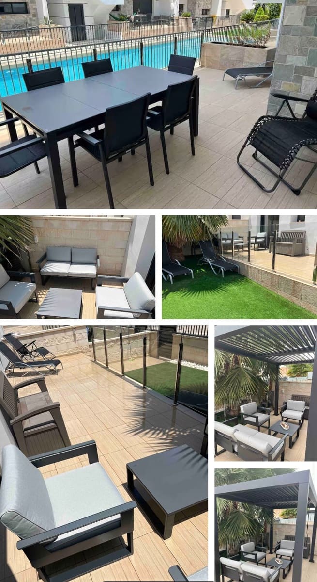 2 Zimmer Apartment zu vermieten in Gran Alacant mit Pool Garage - 1.550 € (Ref: 9108452)