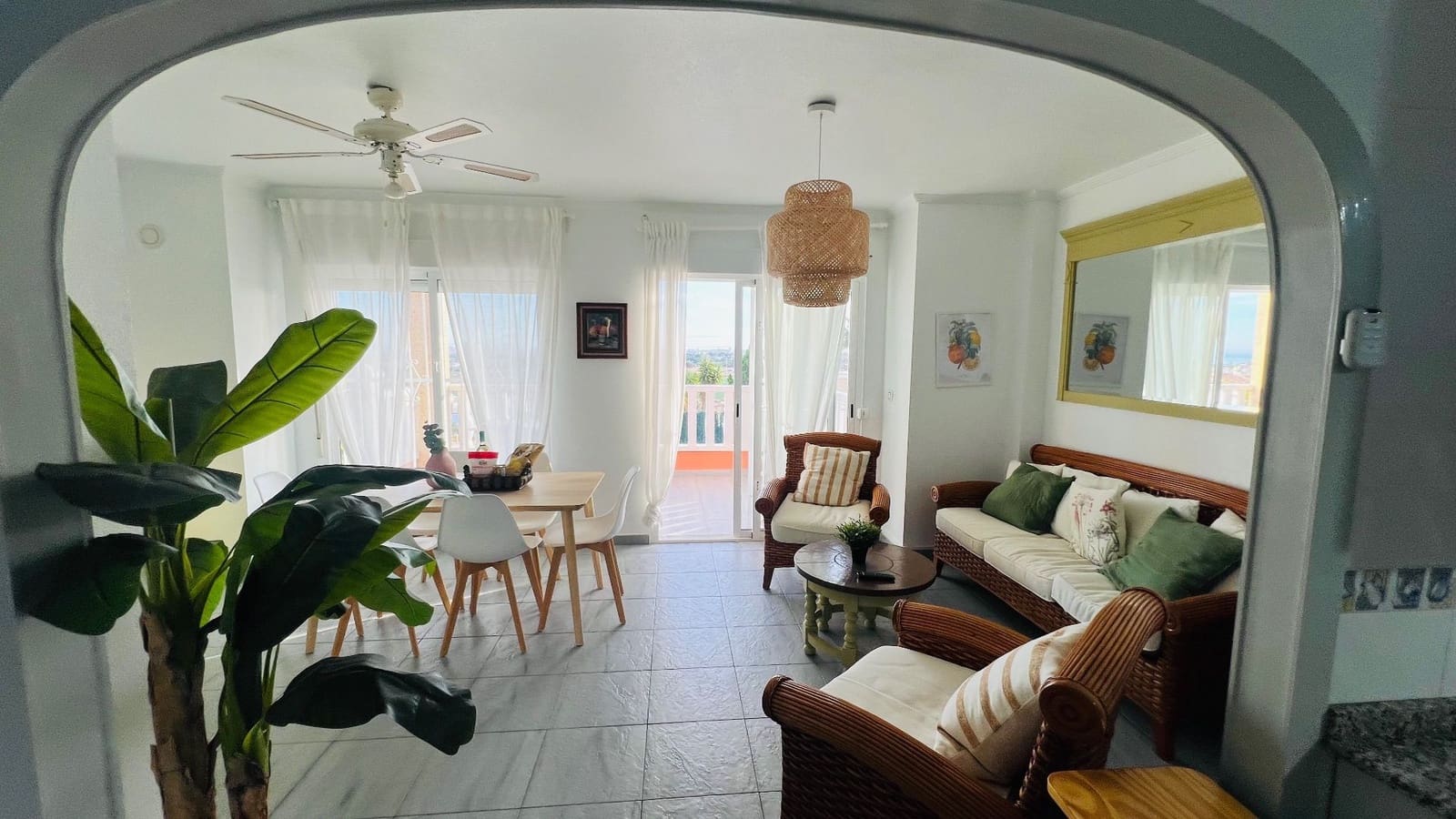 3 soveværelse Villa til leje i Muchamiel / Mutxamel med swimmingpool garage - € 1.800 (Ref: 9594702)