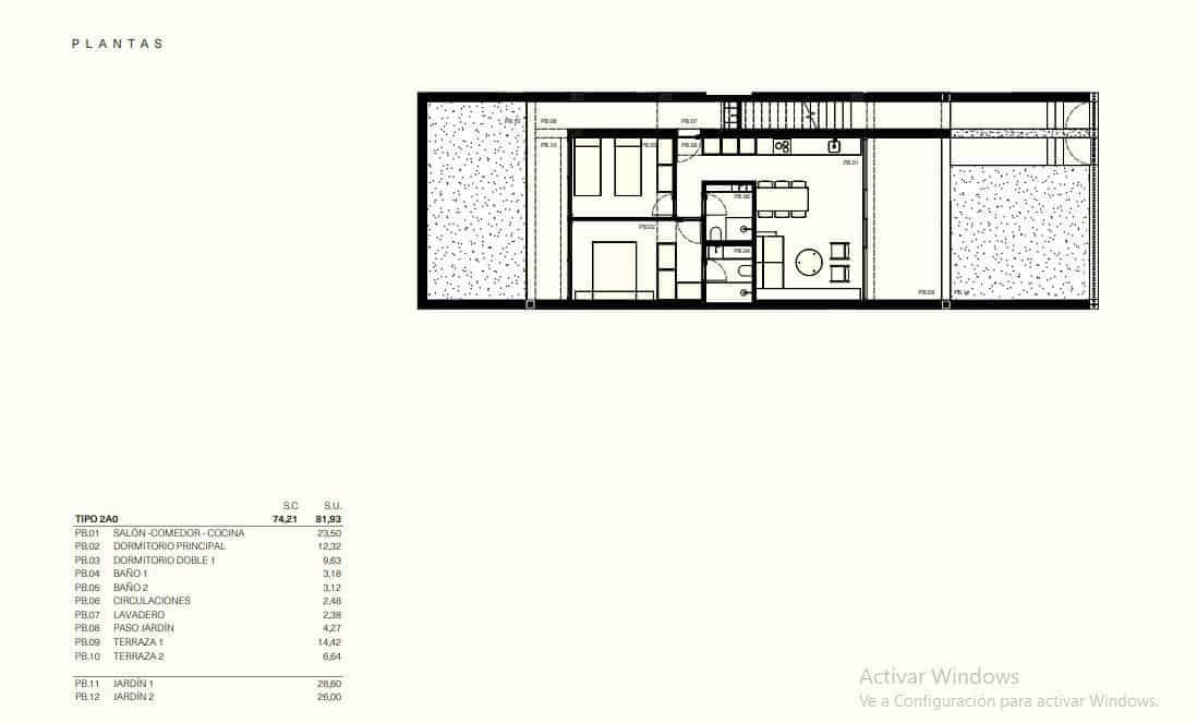 2 Zimmer Reihenhaus zu verkaufen in Los Balcones - 259.000 € (Ref: 10035843)