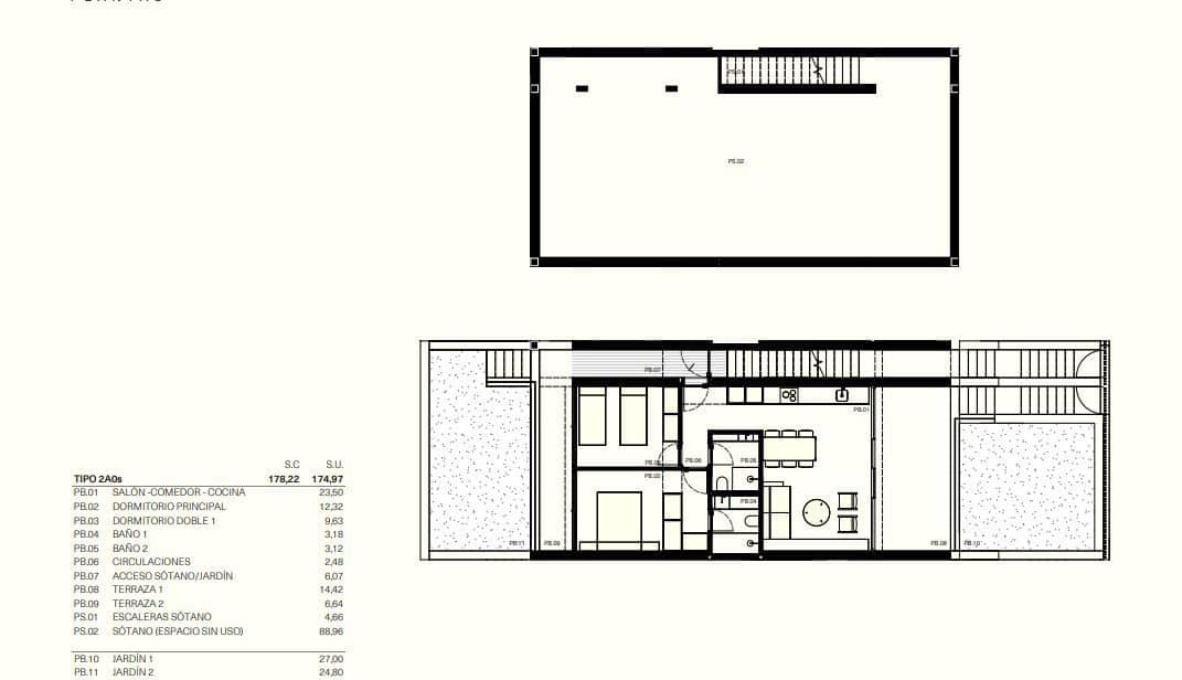 2 Zimmer Reihenhaus zu verkaufen in Los Balcones - 259.000 € (Ref: 10035843)