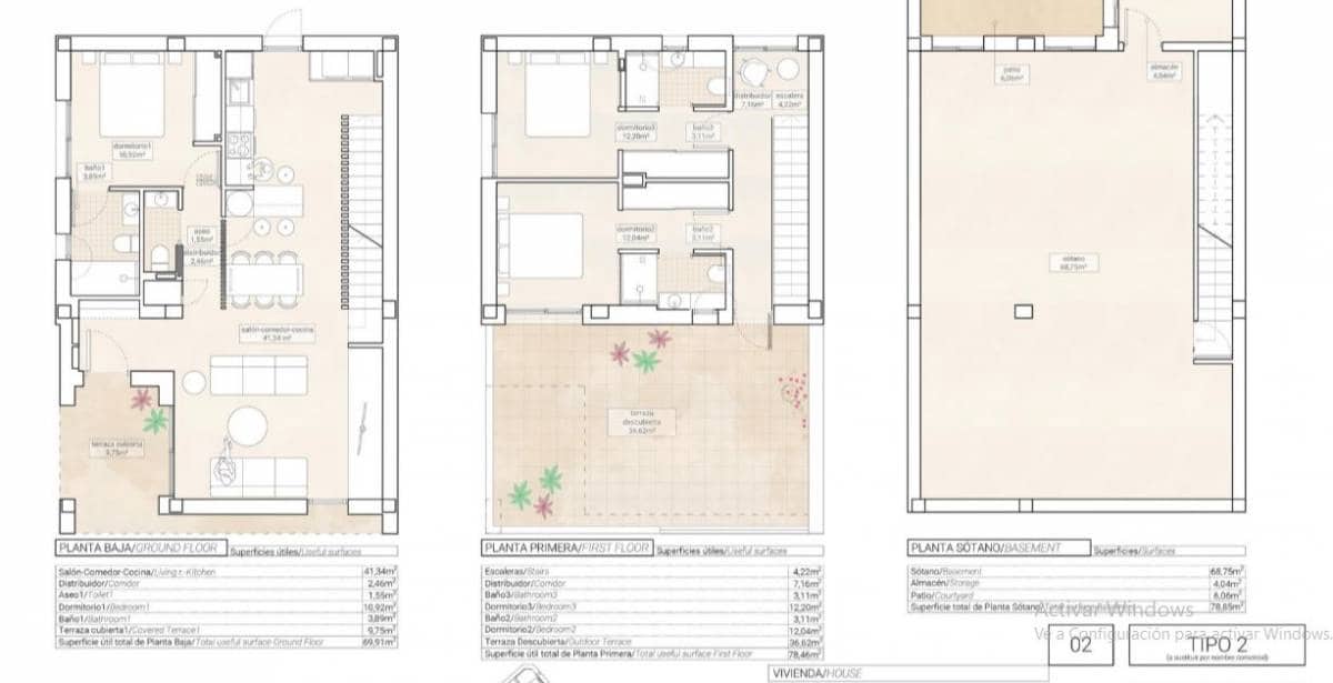3 quarto Moradia para venda em Hondon de las Nieves - 357 250 € (Ref: 10035844)