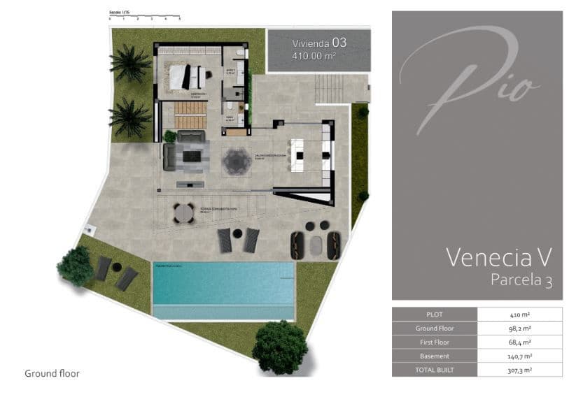 3 bedroom Villa for sale in Polop with garage - € 725,000 (Ref: 10035887)