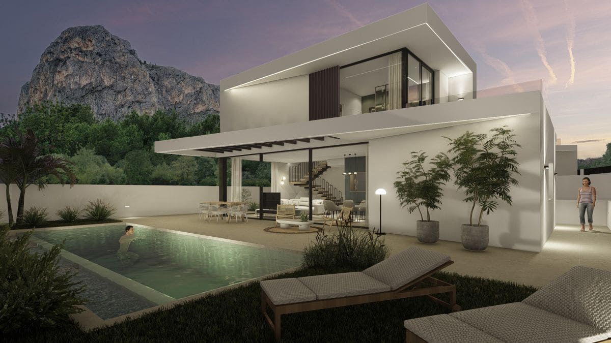 3 bedroom Villa for sale in Polop with garage - € 725,000 (Ref: 10035887)