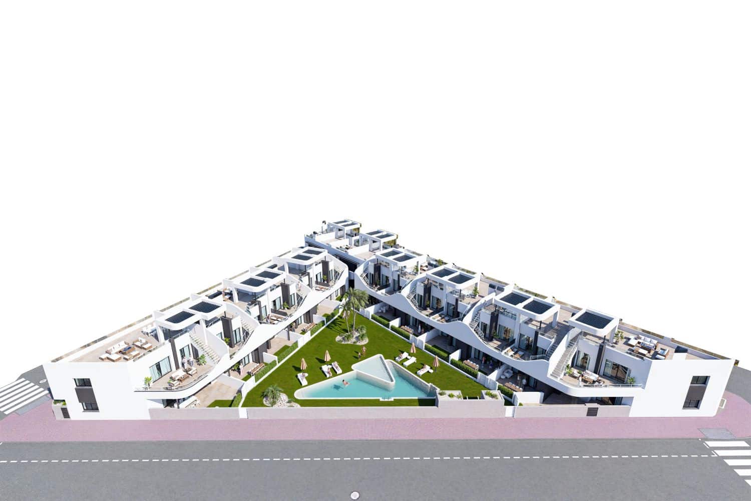 3 camera da letto Villetta a Schiera in vendita in San Fulgencio - 224.900 € (Rif: 10035901)