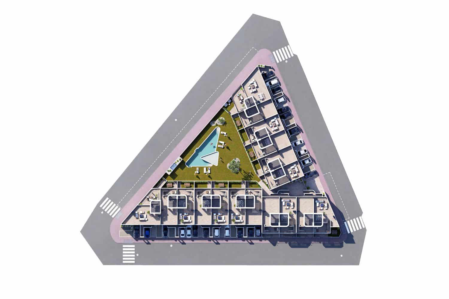 3 camera da letto Villetta a Schiera in vendita in San Fulgencio - 224.900 € (Rif: 10035901)