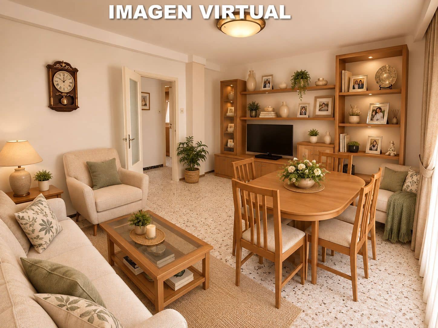 3 sypialnia Mieszkanie na sprzedaż w Crevillente / Crevillent - 79 500 € (Ref: 10040728)