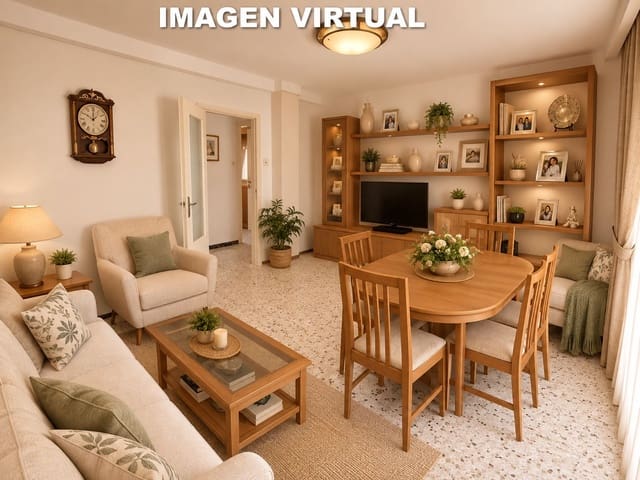 3 sypialnia Mieszkanie na sprzedaż w Crevillente / Crevillent - 79 500 € (Ref: 10040728)