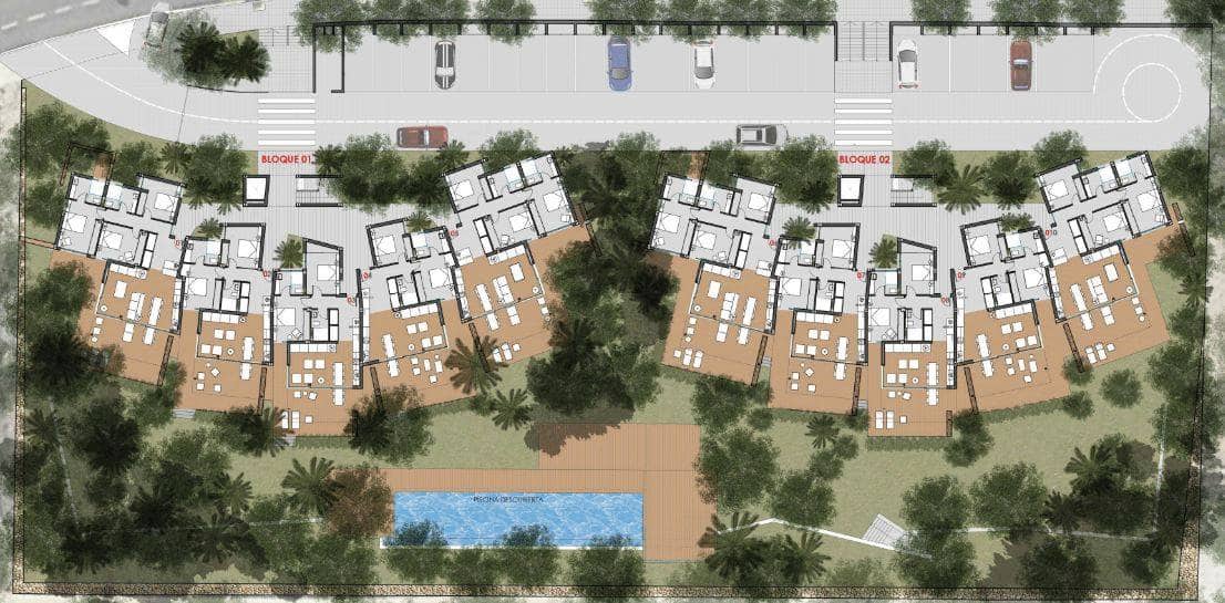 Apartamento de 2 habitaciones en Monforte del Cid en venta - 395.000 € (Ref: 6393143)