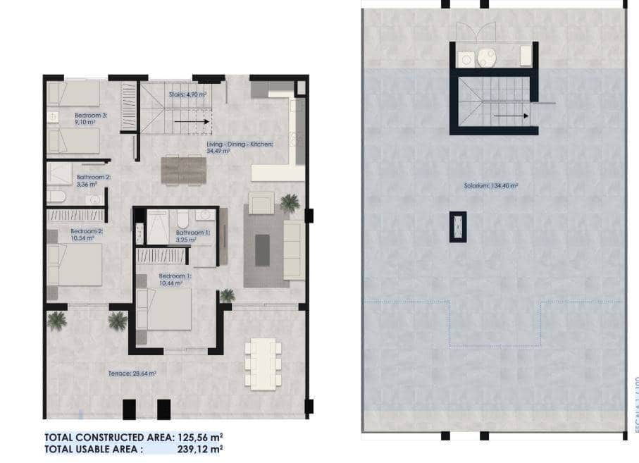 2 soveværelse Lejlighed til salg i Torrevieja - € 295.000 (Ref: 7307781)