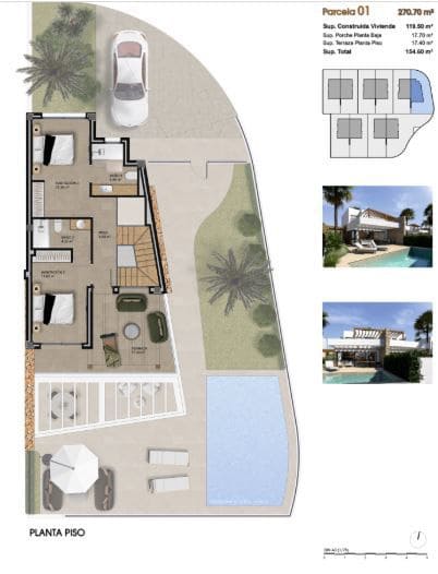 3 sypialnia Willa na sprzedaż w Monforte del Cid - 489 000 € (Ref: 9588011)