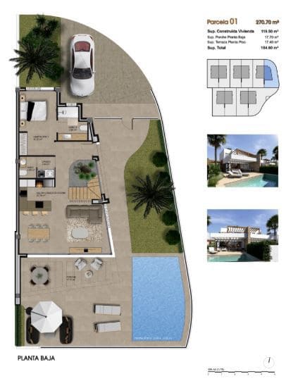 3 sypialnia Willa na sprzedaż w Monforte del Cid - 489 000 € (Ref: 9588011)