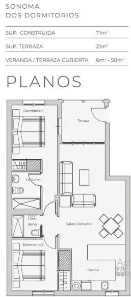 2 slaapkamer Appartement te koop in Vera - € 195.000 (Ref: 9588012)