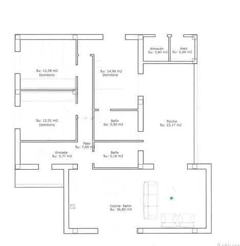 3 sovrum Finca/Hus på landet till salu i El Cantón, Abanilla - 385 000 € (Ref: 9590959)