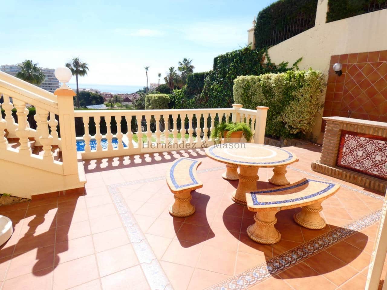 7 sypialnia Willa na sprzedaż w Torrequebrada z basenem garażem - 2 195 000 € (Ref: 8359176)