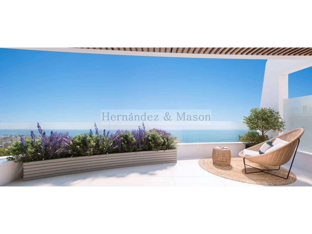 2 soveværelse Penthouse til salg i Benalmadena med swimmingpool garage - € 442.000 (Ref: 8359180)