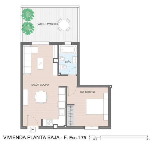 1 sypialnia Apartament na sprzedaż w Miasto Malaga z basenem garażem - 265 000 € (Ref: 9325605)