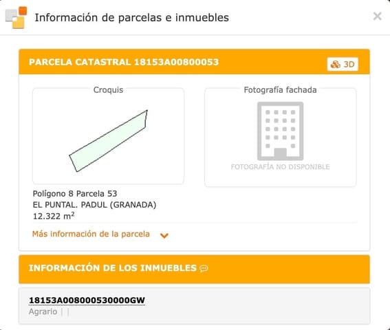 Ubebygd land til salgs i Padul - € 1 000 000 (Ref: 9008525)