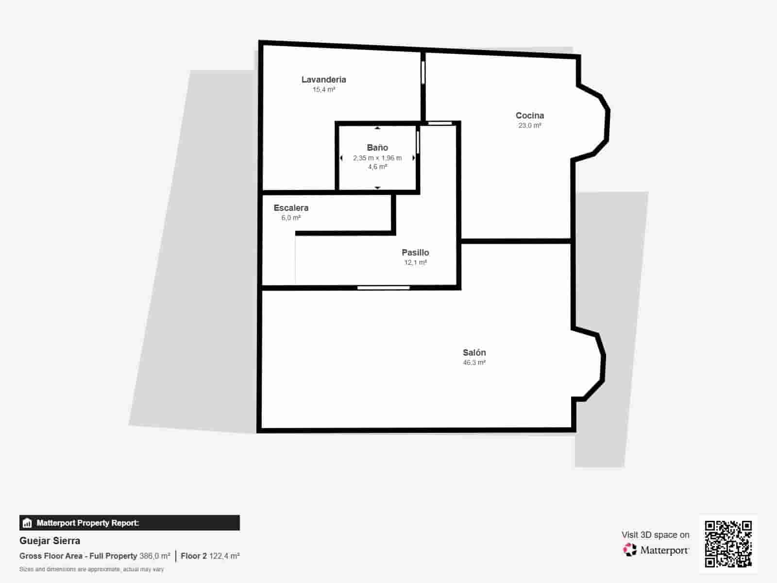 3 soveværelse Byhus til salg i Guejar Sierra med garage - € 349.000 (Ref: 9422407)