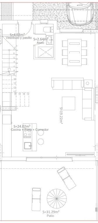 3 chambre Villa/Maison Mitoyenne à vendre à Pulianas - 275 000 € (Ref: 9434984)