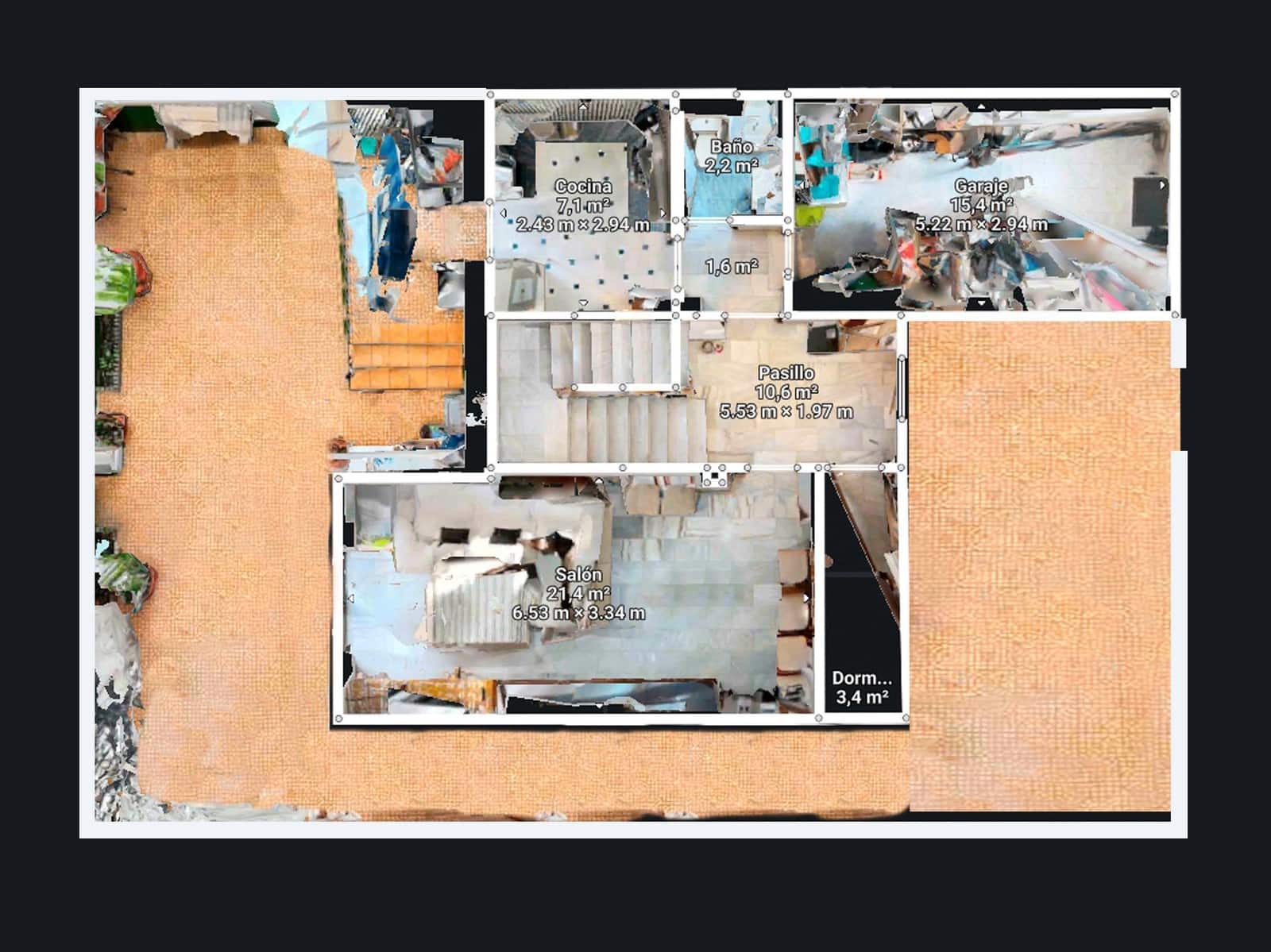 4 makuuhuone Rivitalo myytävänä paikassa Santa Fe mukana 
autotalli - 220 000 € (Ref: 9582922)