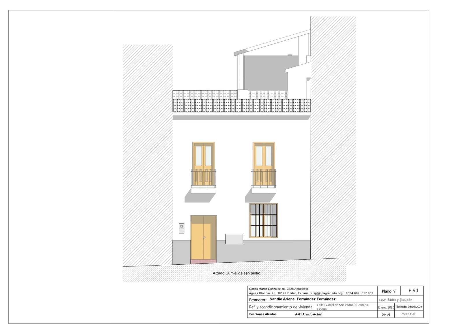 2 slaapkamer Rijtjeshuis te koop in Granada stad - € 210.000 (Ref: 9627470)