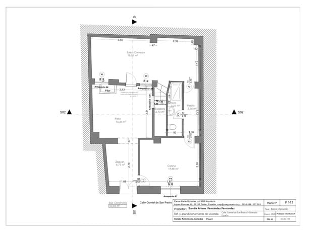 2 slaapkamer Rijtjeshuis te koop in Albaicin, Granada stad - € 210.000 (Ref: 9627470)