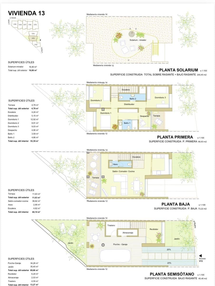 3 sypialnia Dom szeregowy na sprzedaż w Ambroz z garażem - 230 000 € (Ref: 9634227)