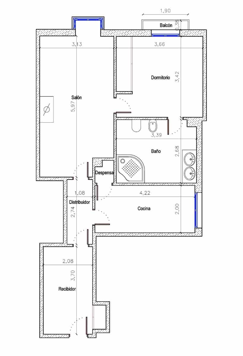 Piso de 1 habitación en Granada ciudad en venta con garaje - 305.000 € (Ref: 9799235)