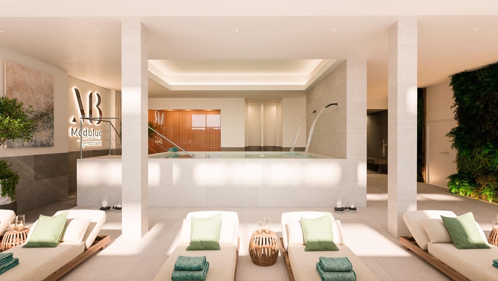 2 soverom Leilighet til salgs i Los Monteros med svømmebasseng garasje - € 420 000 (Ref: 8098368)