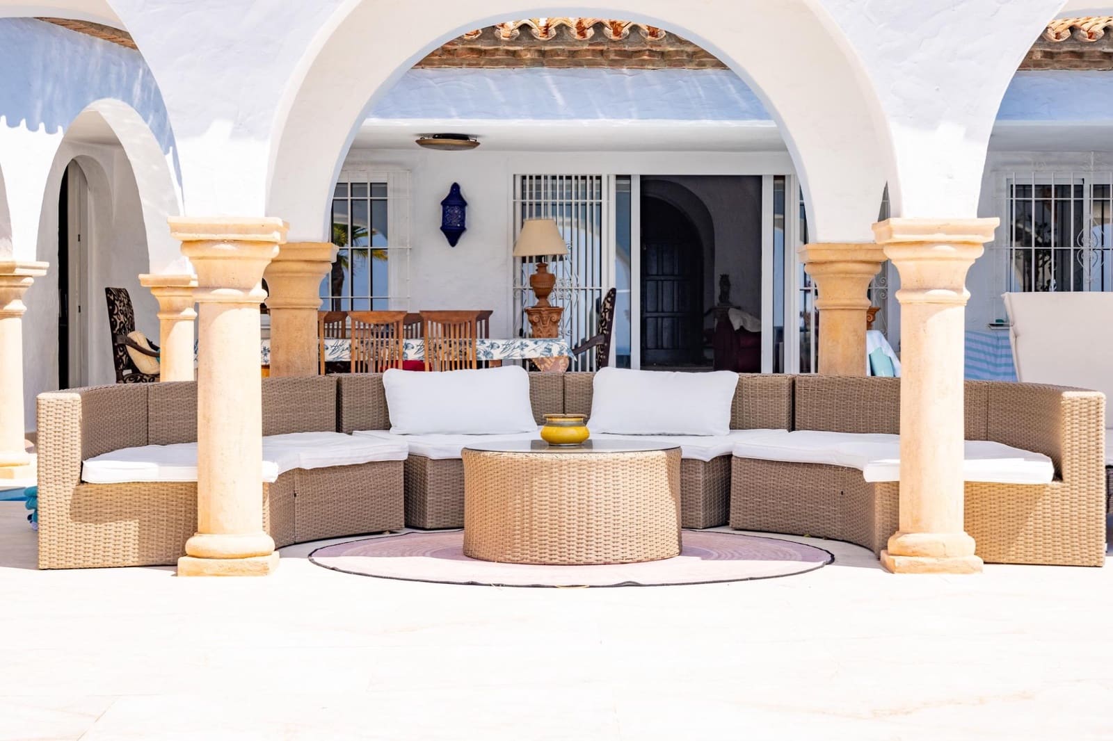 6 sypialnia Willa do wynajęcia w Marbella z basenem garażem - 30 000 € (Ref: 9236751)