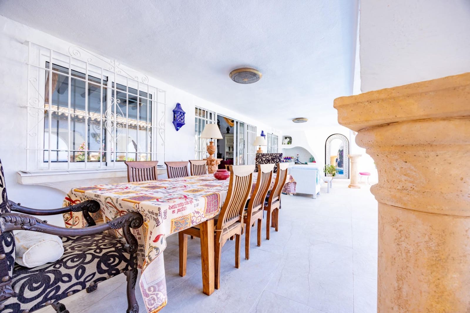 6 sypialnia Willa do wynajęcia w Marbella z basenem garażem - 30 000 € (Ref: 9236751)