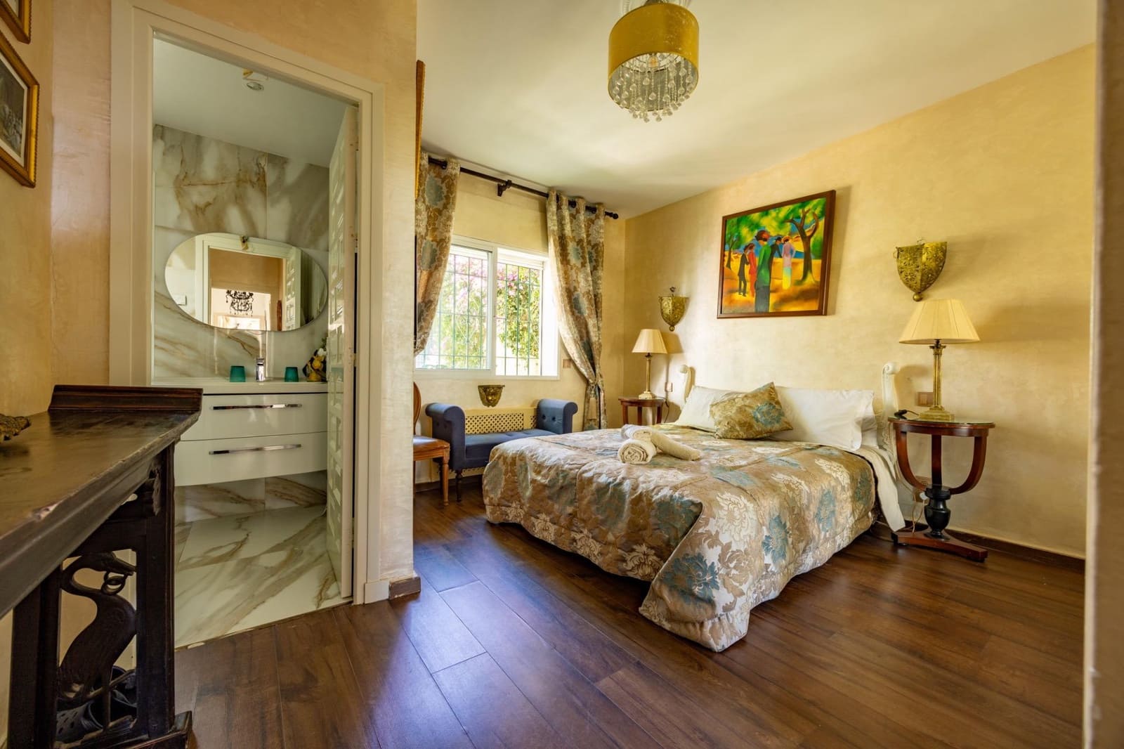 6 sypialnia Willa do wynajęcia w Marbella z basenem garażem - 30 000 € (Ref: 9236751)