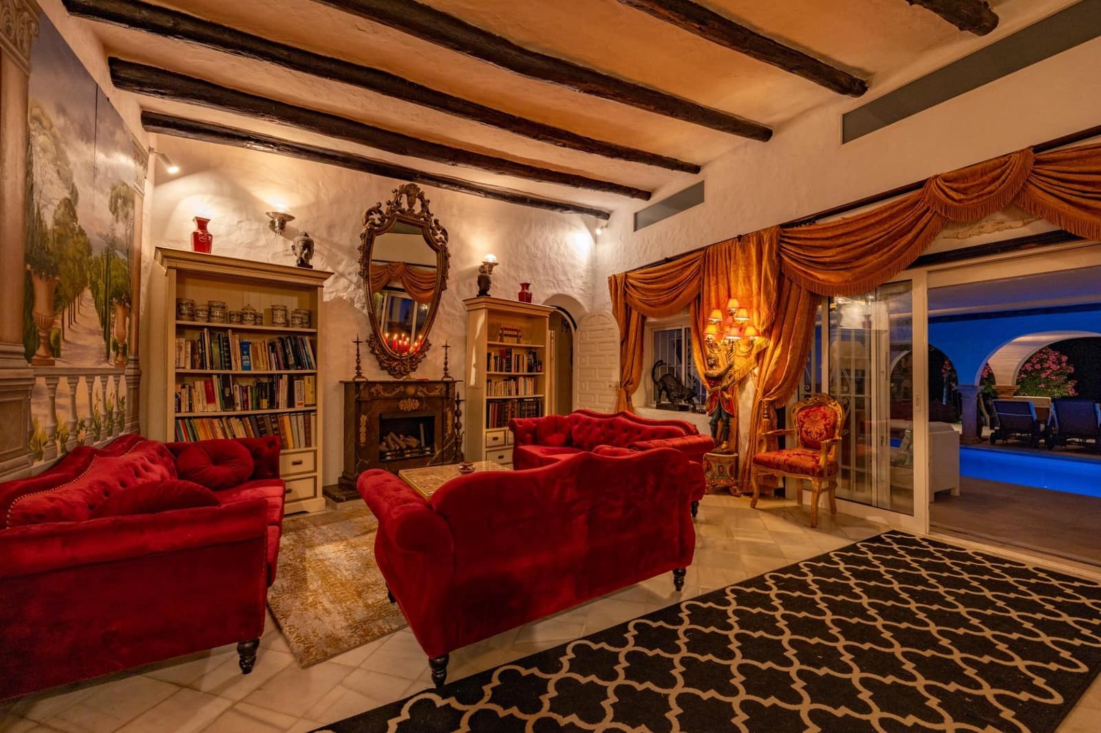 6 sypialnia Willa do wynajęcia w Marbella z basenem garażem - 30 000 € (Ref: 9236751)