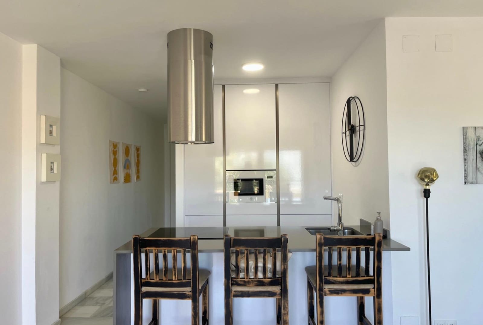 2 quarto Apartamento para arrendar em Torrequebrada com piscina garagem - 1 800 € (Ref: 9456492)