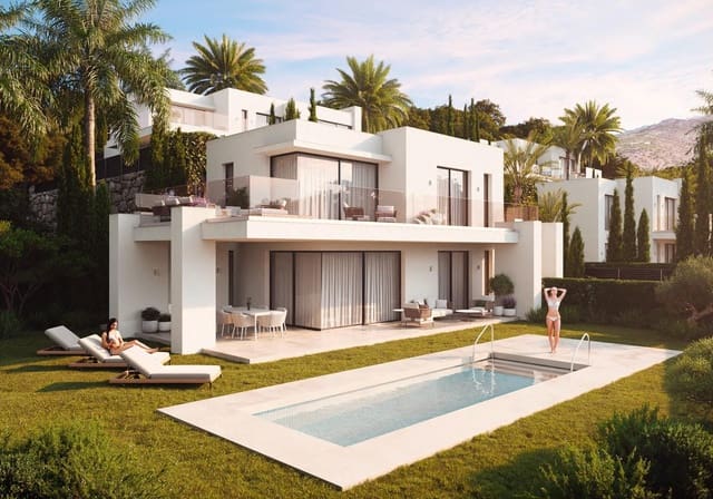 4 sovrum Villa till salu i Mijas med pool garage - 1 975 000 € (Ref: 9486710)