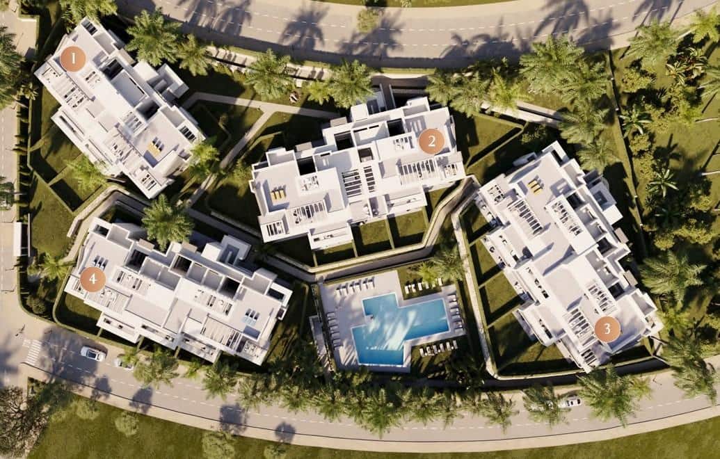 2 sypialnia Apartament na sprzedaż w Estepona z basenem garażem - 495 000 € (Ref: 9497551)